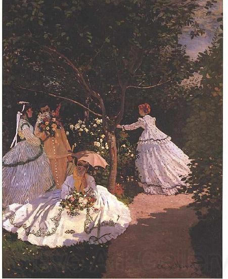 Claude Monet 1Frauen im Garten Norge oil painting art